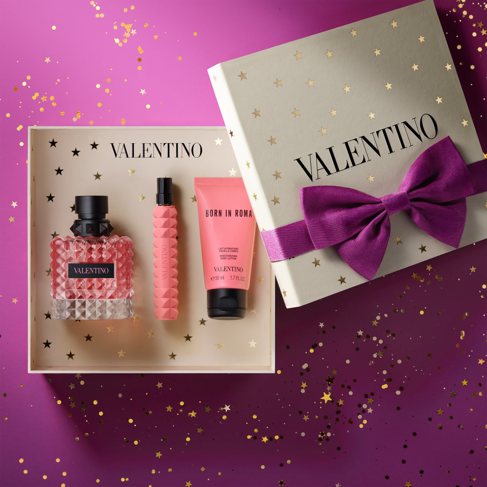 Valentino Born In Roma Donna Eau De Parfum Gift Set 100ml