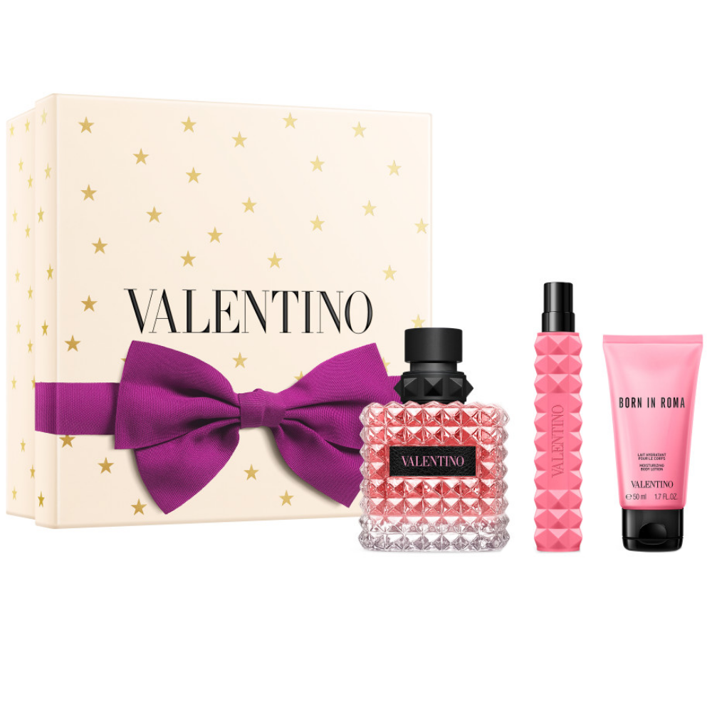 Valentino Born In Roma Donna Eau De Parfum Gift Set 100ml