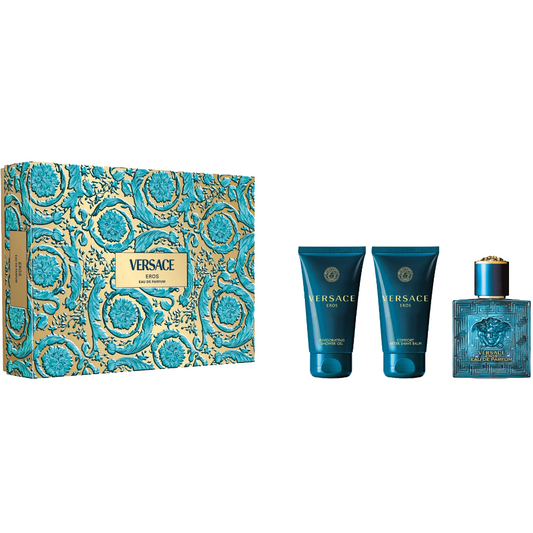 Versace Eros Pour Homme Eau De Parfum Gift Set 50ml
