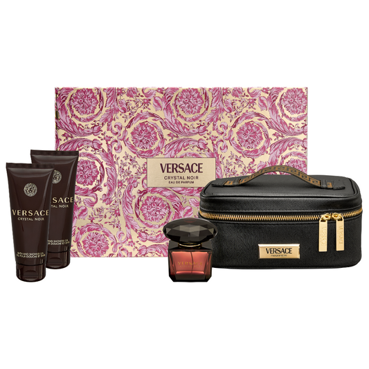 Versace Crystal Noir Eau De Parfum Gift Set 90ml