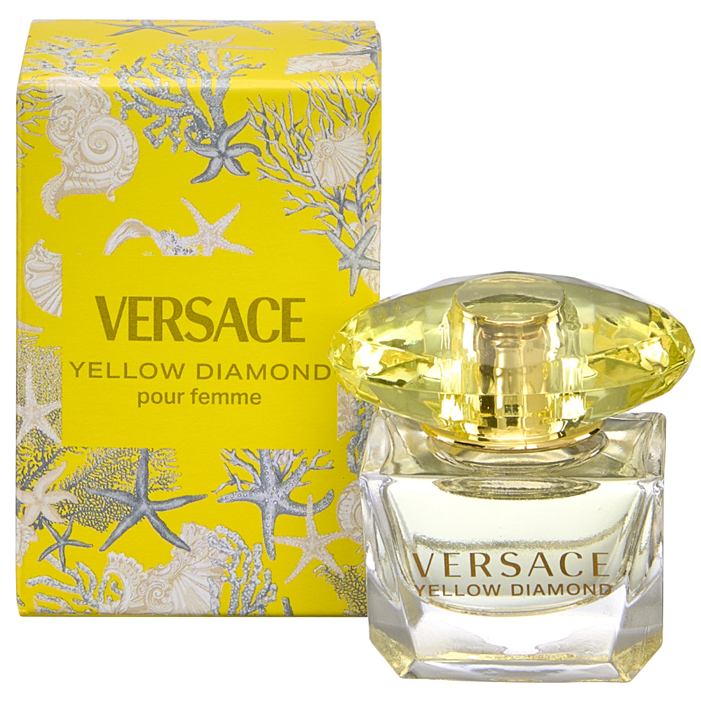 Versace Yellow Diamond Eau De Toilette Gift Set 90ml