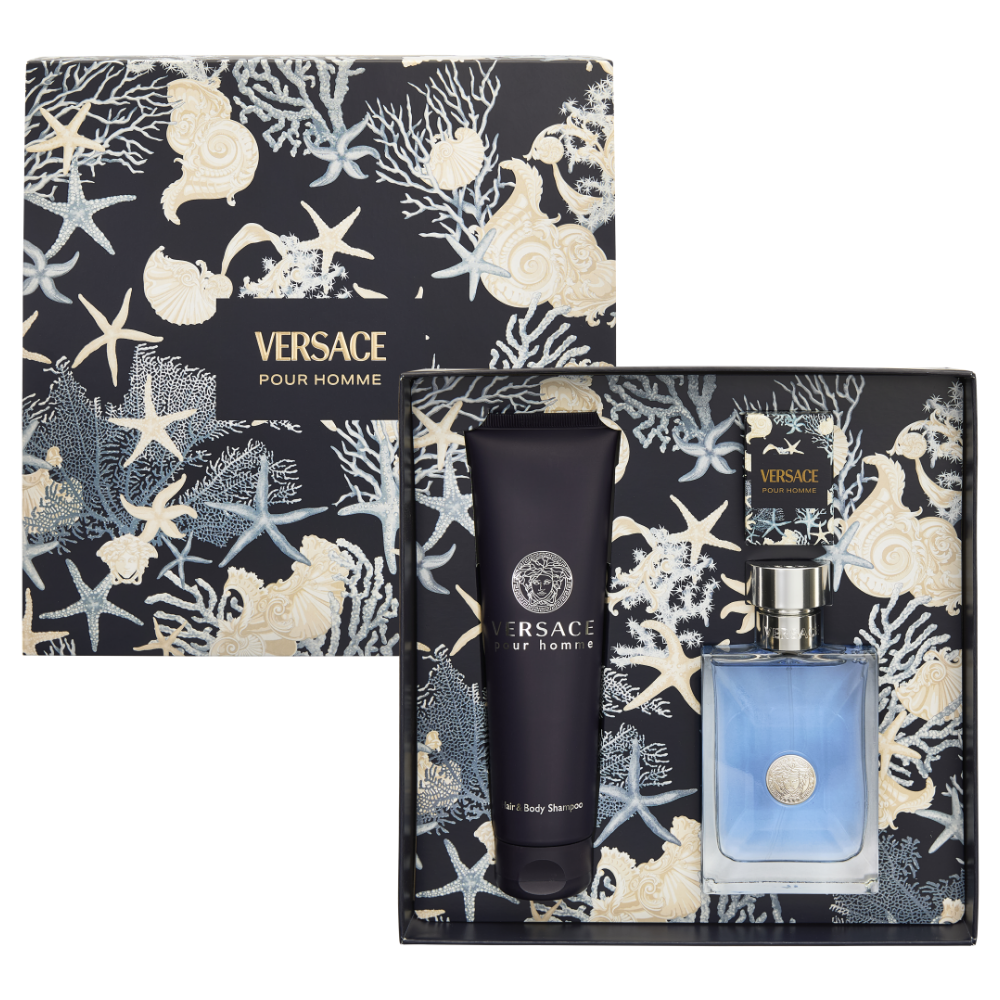 Versace Pour Homme Eau De Toilette Gift Set 100ml