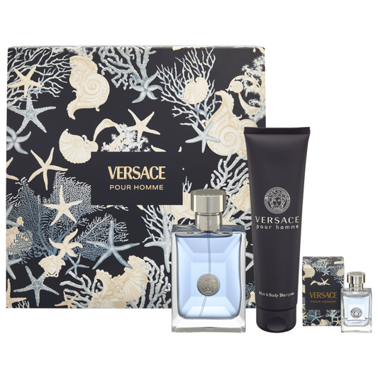 Versace Pour Homme Eau De Toilette Gift Set 100ml