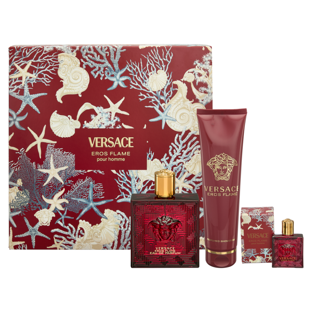 Versace Eros Flame Eau De Parfum Gift Set 100ml