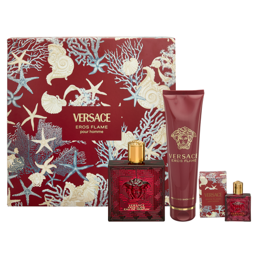 Versace Eros Flame Eau De Parfum Gift Set 100ml