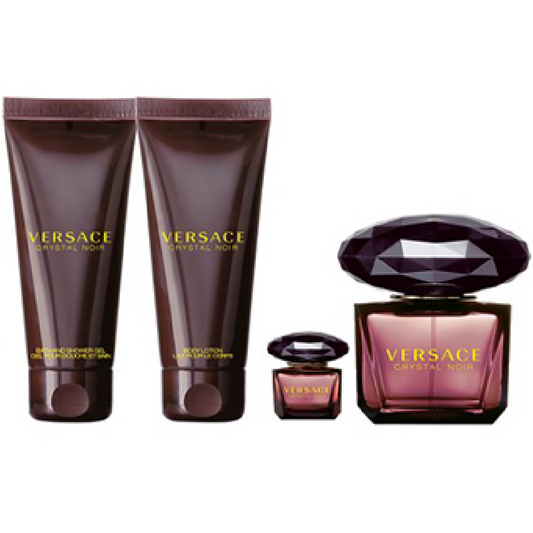 Versace Crystal Noir Eau De Parfum Gift Set 90ml
