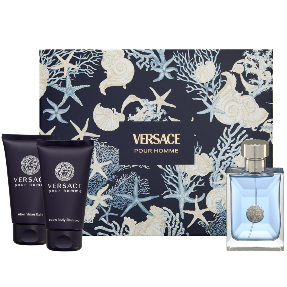 Versace Pour Homme Eau De Toilette Gift Set 50ml – Interactive Group