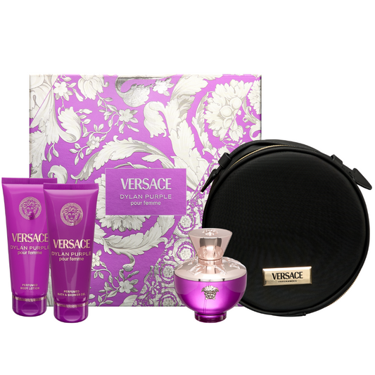 Versace Dylan Purple Eau De Parfum Gift Set 100ml