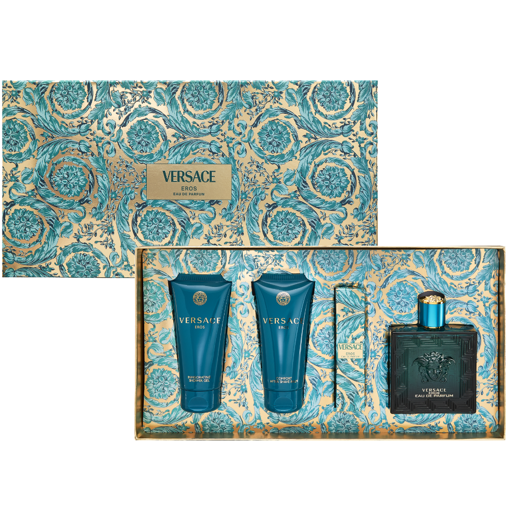 Versace Eros Pour Homme Eau De Parfum Gift Set 100ml
