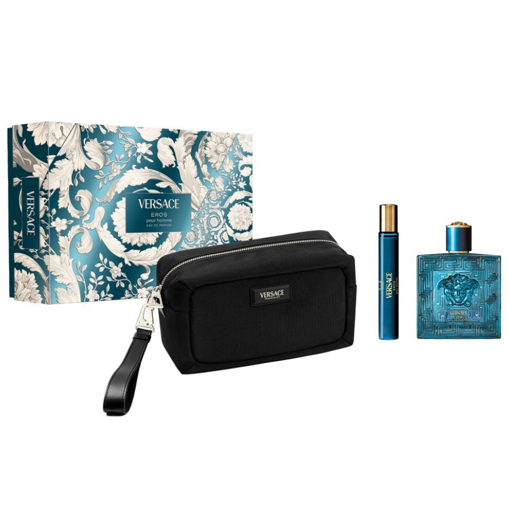 Versace Eros Pour Homme Eau De Parfum Gift Set 100ml