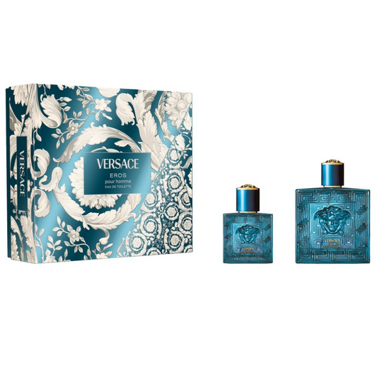 Versace Eros Pour Homme Eau De Toilette Gift Set 100ml