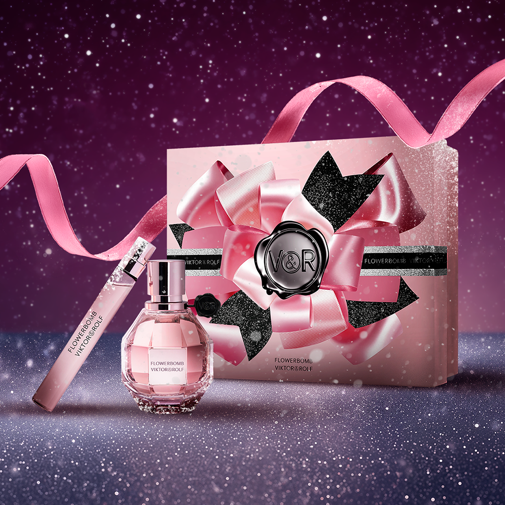 Viktor & Rolf Flowerbomb Eau De Parfum Gift Set 50ml