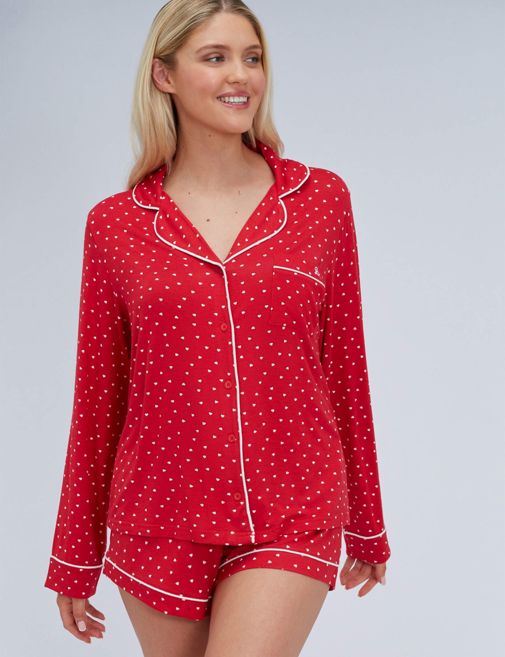Valentines Heart Shortie Set