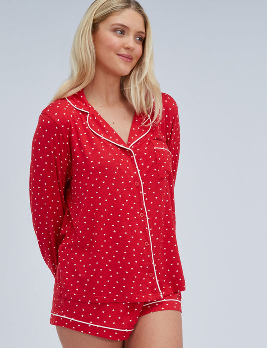 Valentines Heart Shortie Set