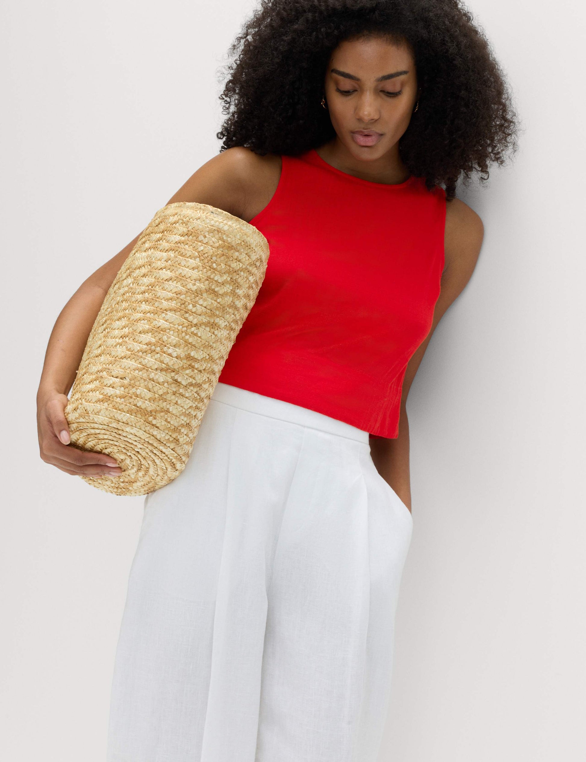 Vest with Linen