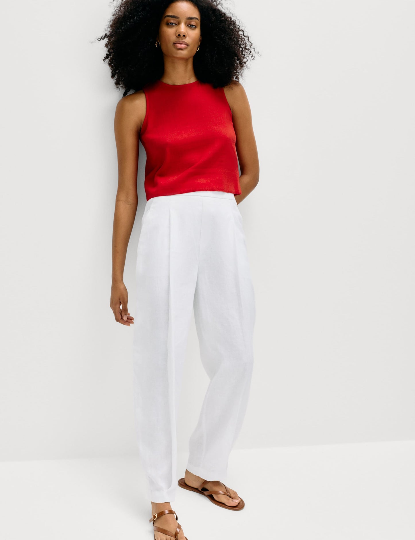 Vest with Linen