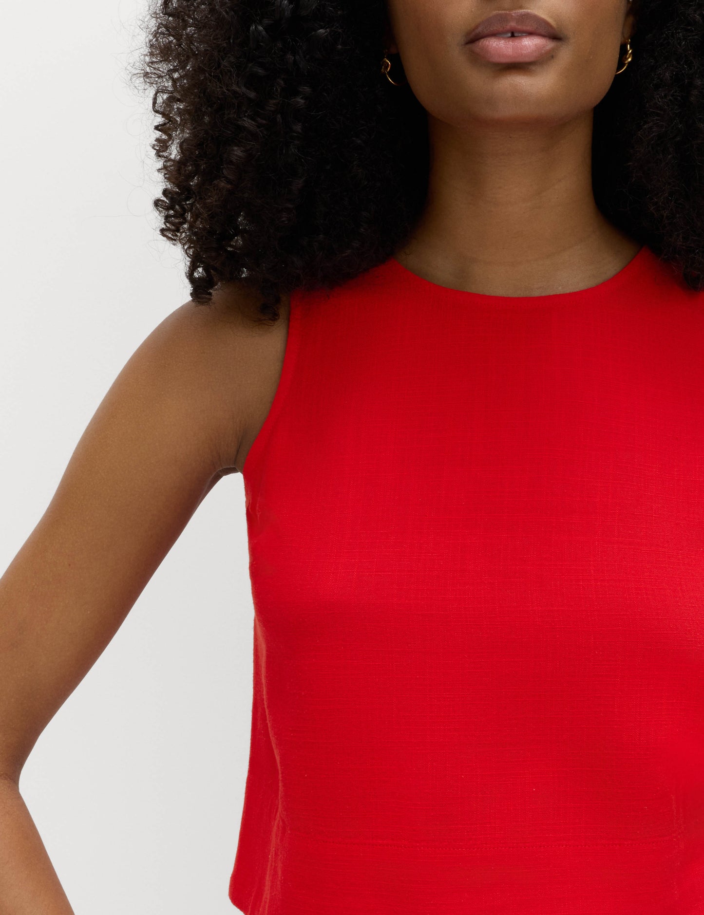 Vest with Linen
