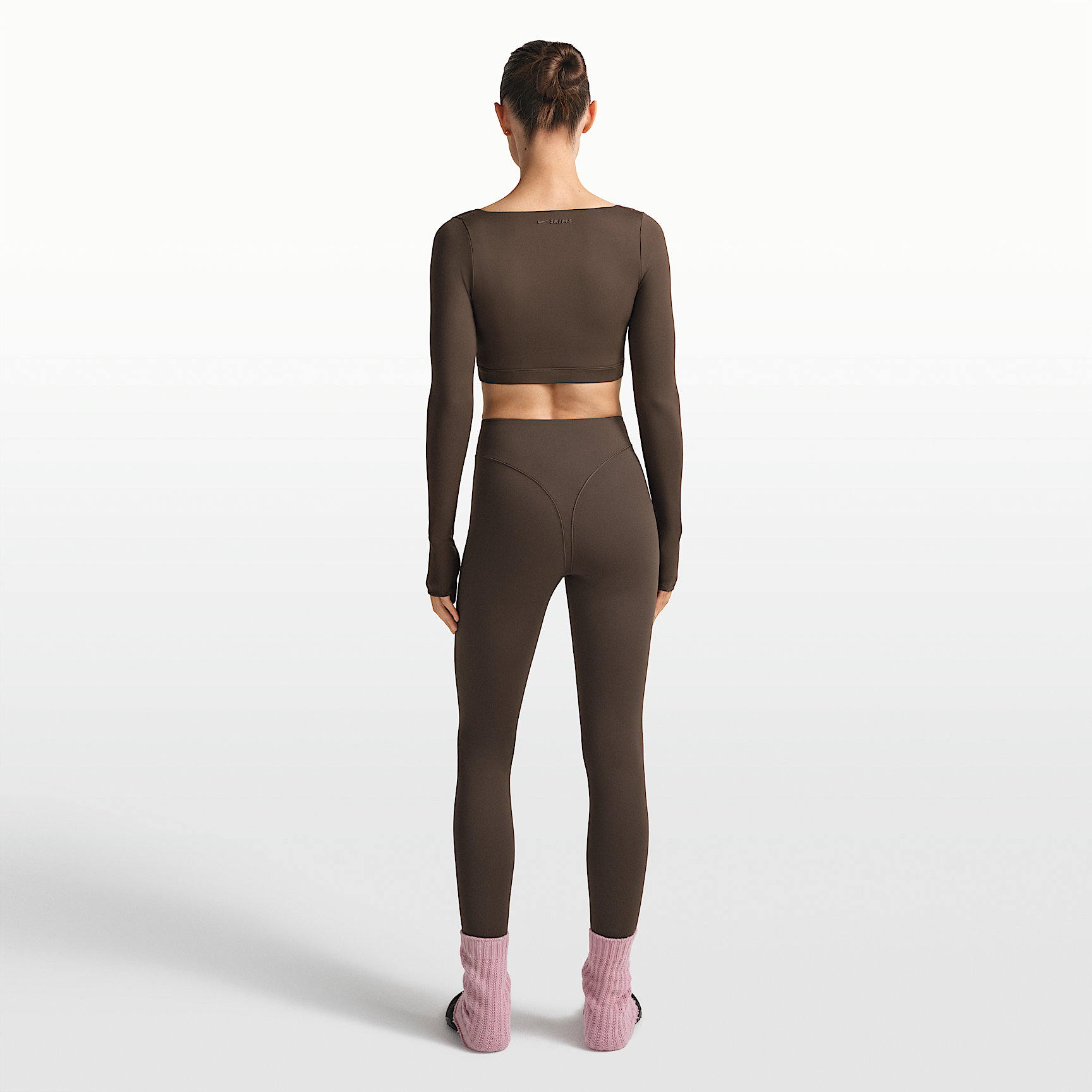 NikeSKIMS Matte Women's Long-Sleeve Wrap Top