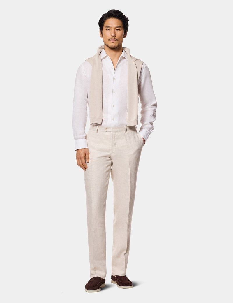White Linen Shirt
