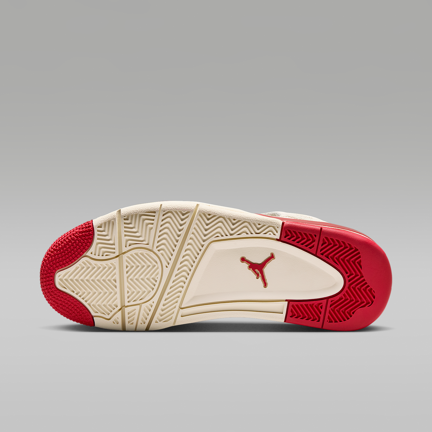 Air Jordan 4 Retro 'Pale Ivory and Tough Red'