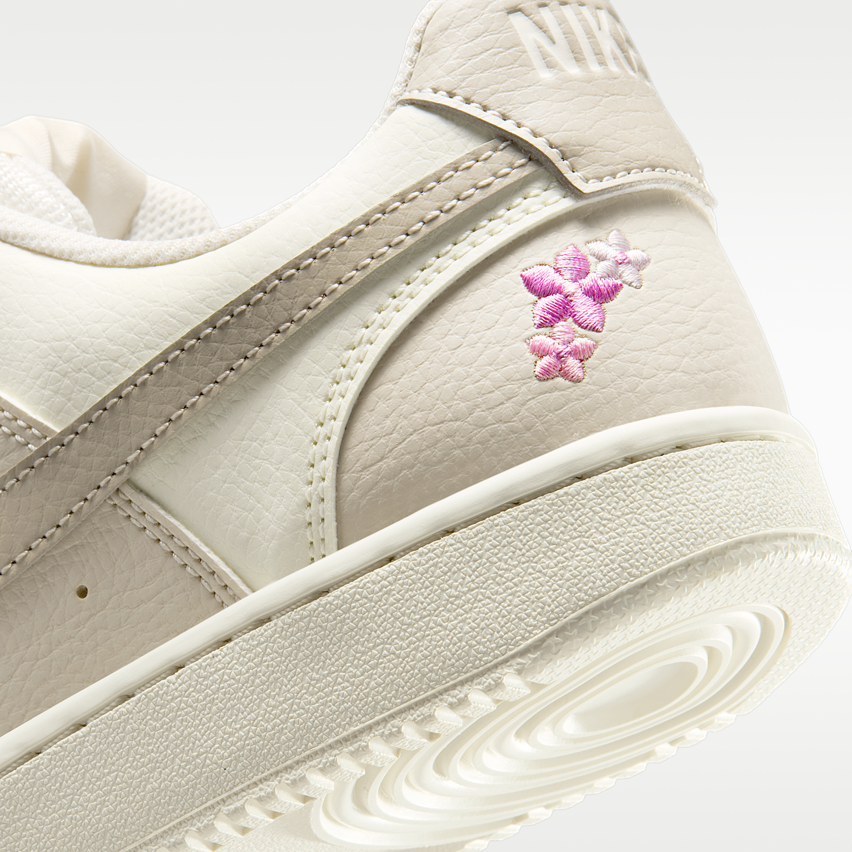 Nike Court Vision Low SE 'Stitched Floral' Women's Shoes