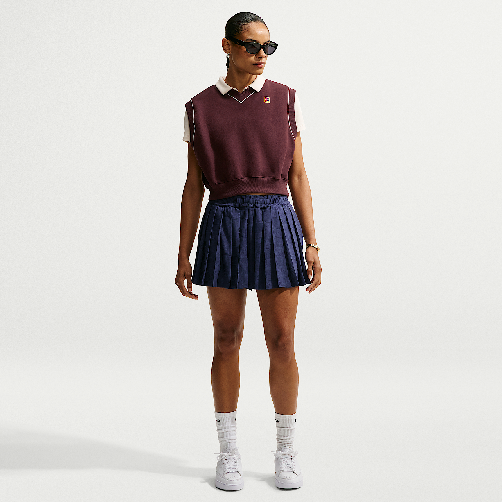 NikeCourt Court Collection Women's Fleece Tennis Vest