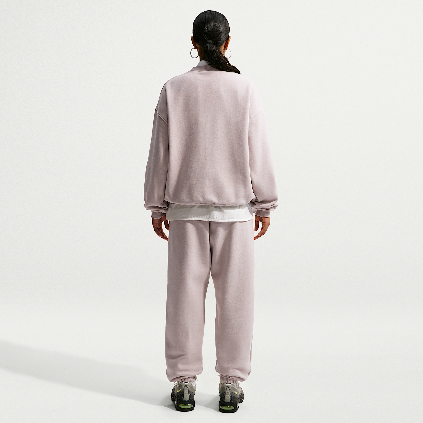 Nike Studio Fleece Medium Weight Women's Oversized Crew