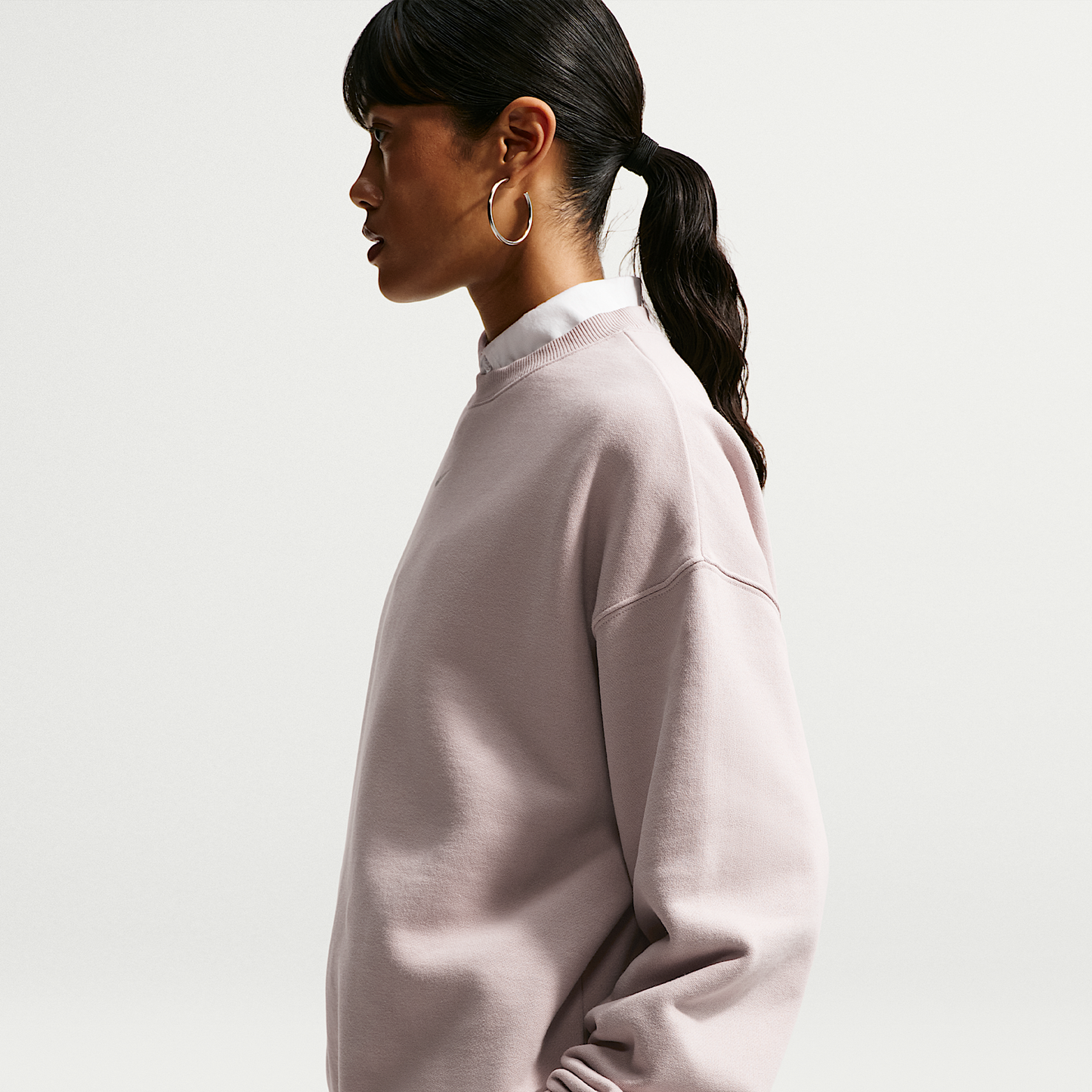 Nike Studio Fleece Medium Weight Women's Oversized Crew