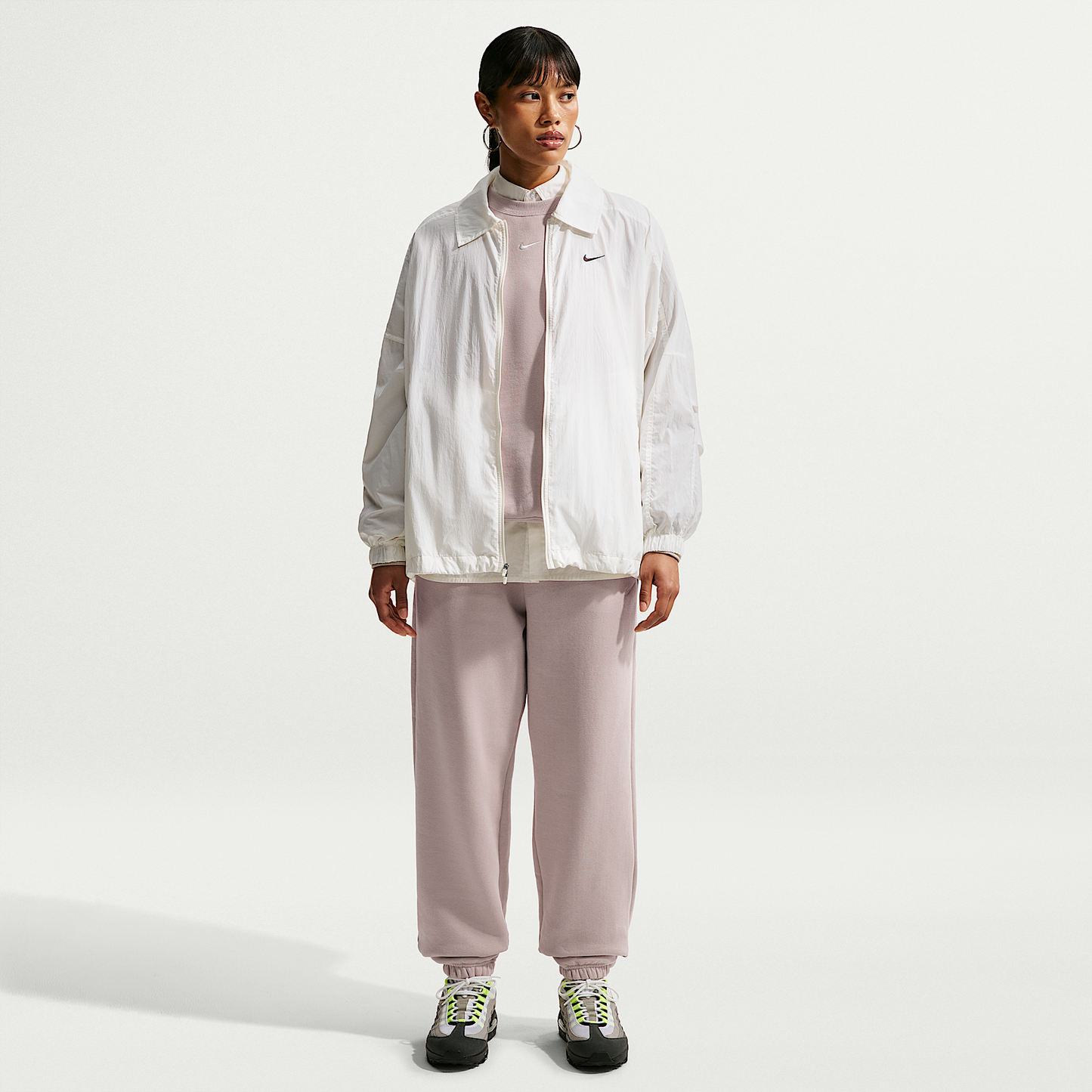 Nike Studio Fleece Medium Weight Women's Oversized Crew