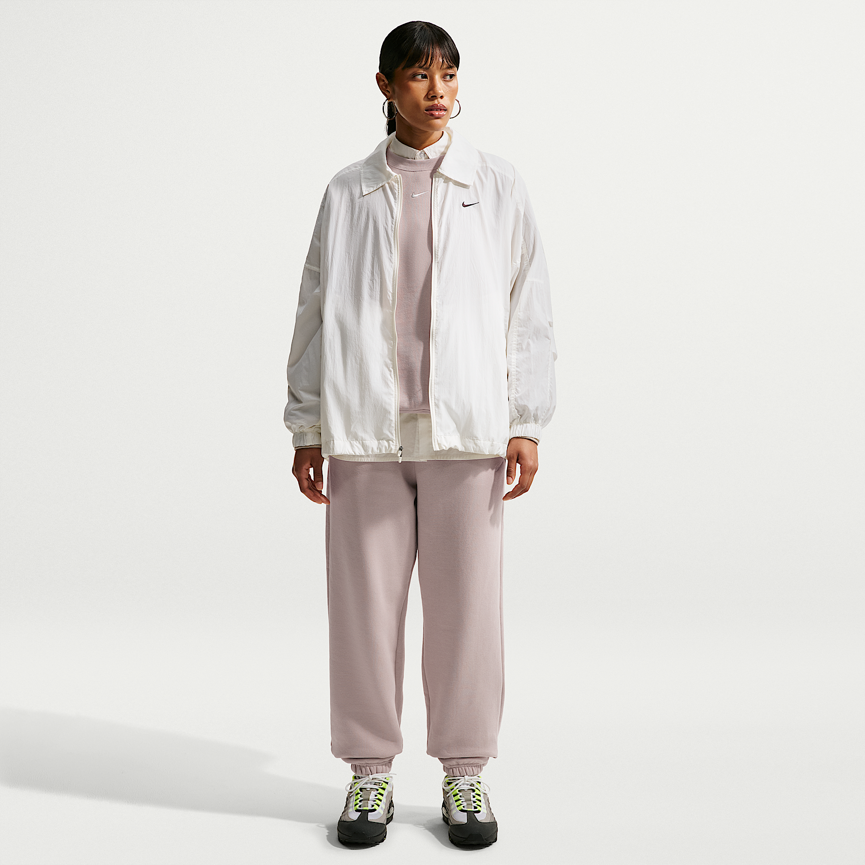 Nike Studio Fleece Medium Weight Women's Oversized Crew