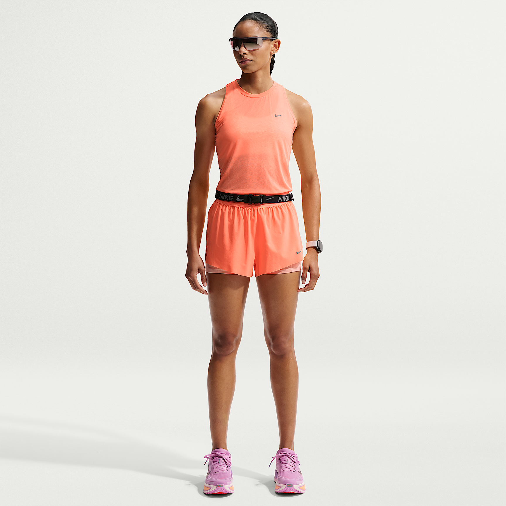 Nike Swift Women's Dri-FIT Mid-Rise 2-in-1 Running Shorts