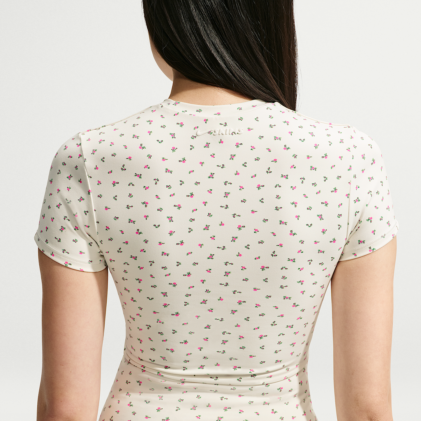 NikeSKIMS Matte Women's Printed Padded Baby T-Shirt