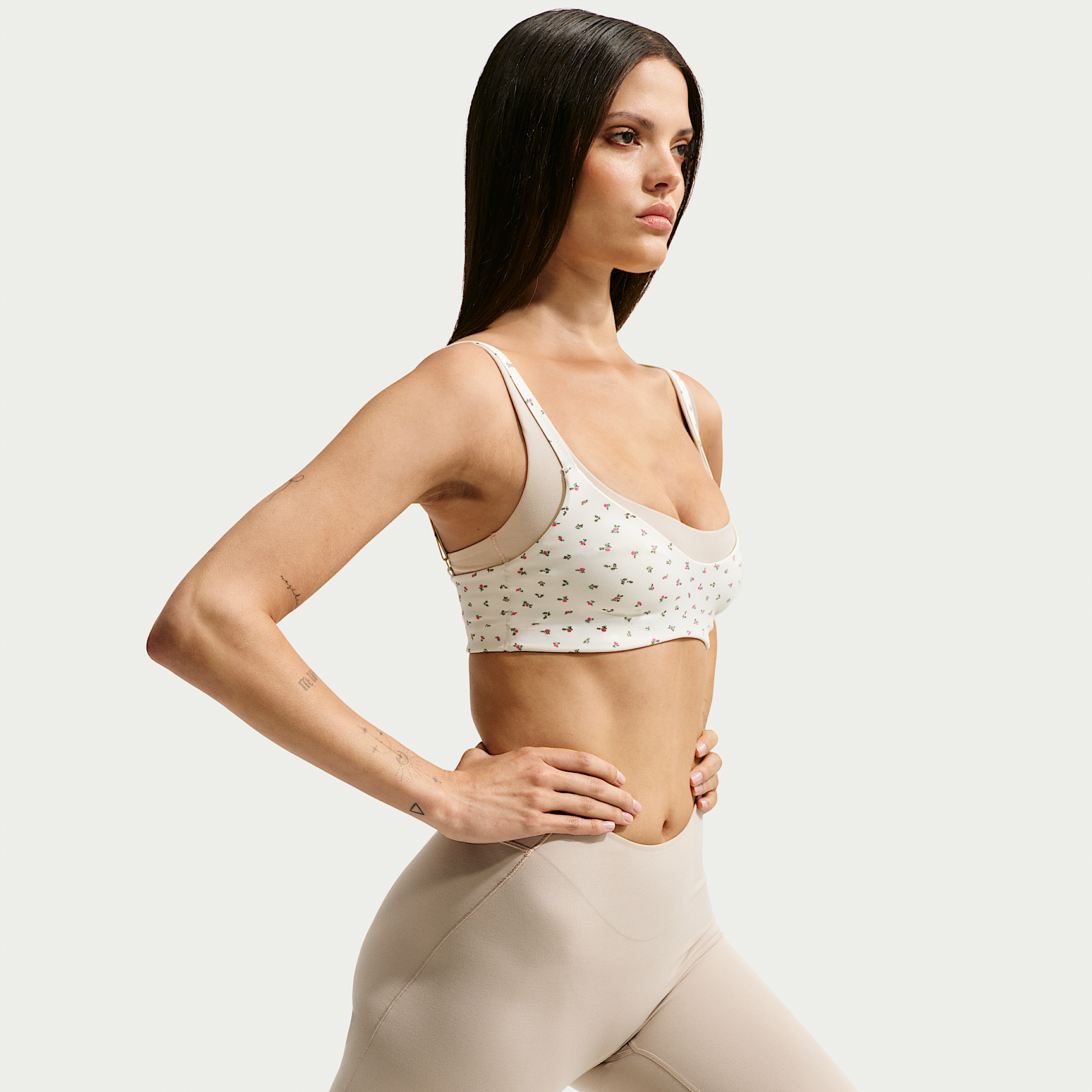 NikeSKIMS Matte Women's Printed Micro-Scoop Bra
