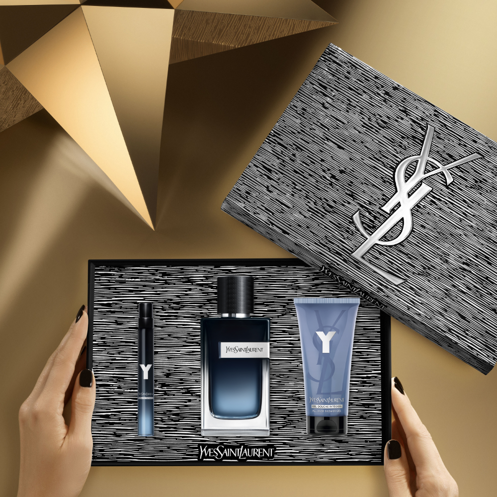 Yves Saint Laurent Y For Him Eau De Parfum Gift Set 100ml