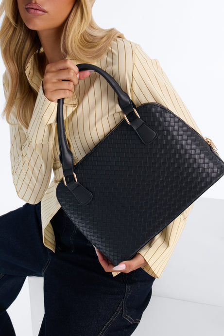 Bag It Up Faux Leather 3 Piece Satchel Handbag Set