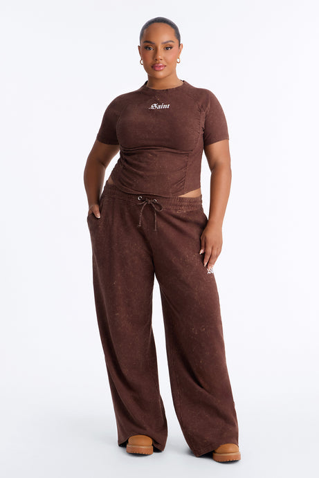 Saint Baby Tee Pant Set