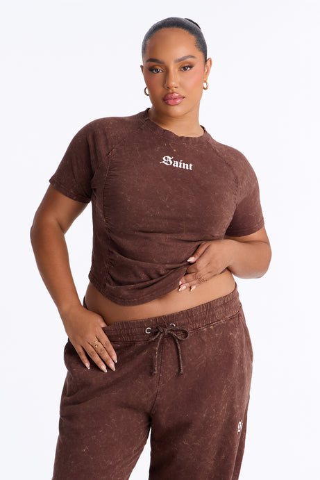 Saint Baby Tee Pant Set
