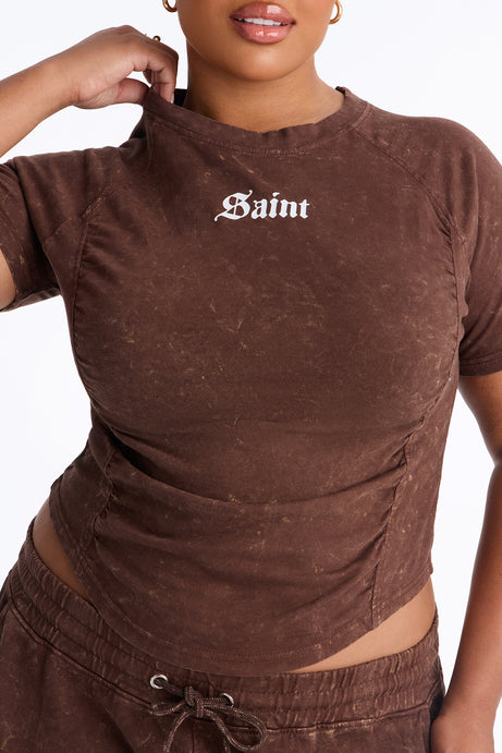 Saint Baby Tee Pant Set