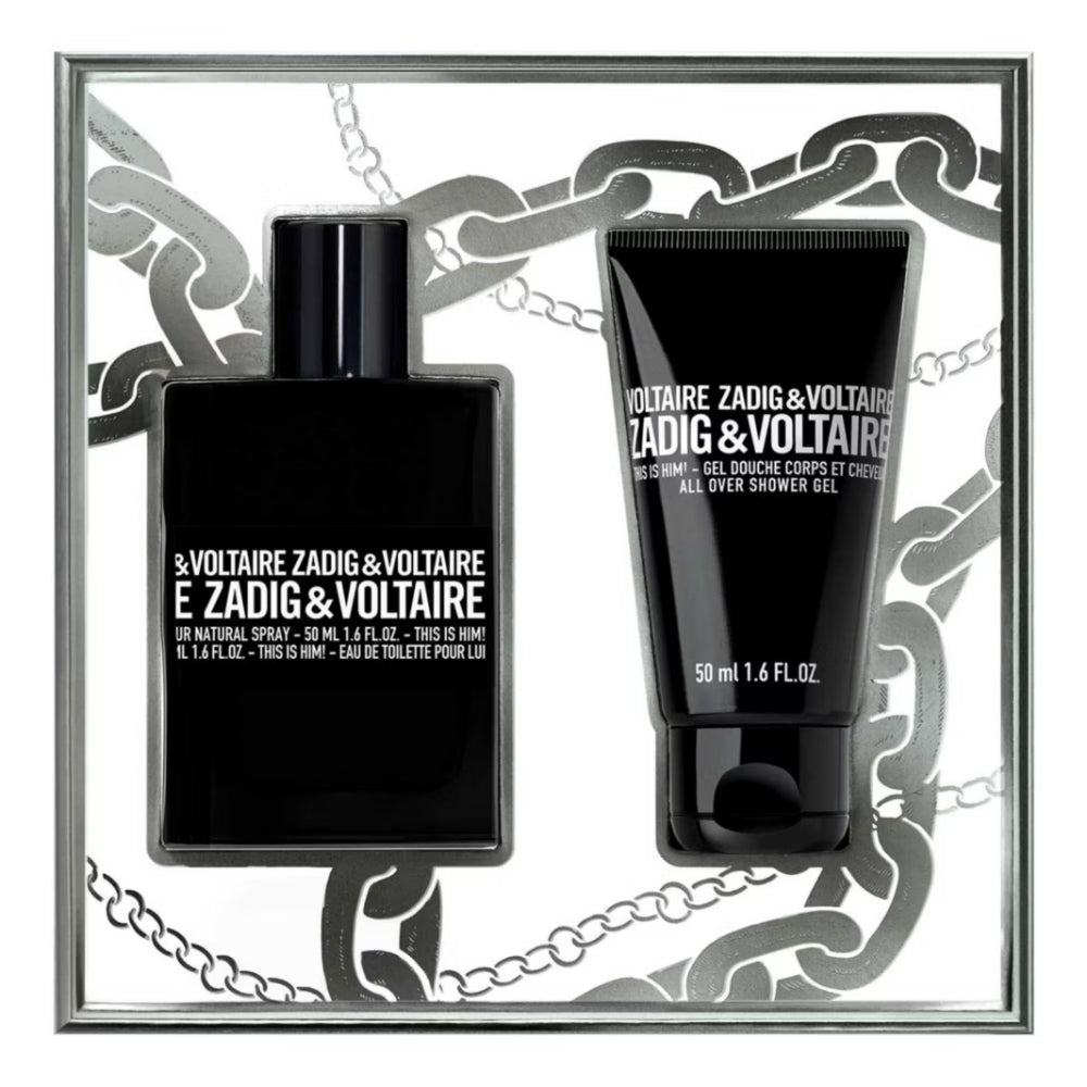 Zadig & Voltaire This Is Him Eau De Toilette Gift Set 50ml