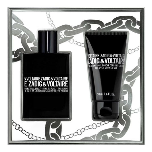 Zadig & Voltaire This Is Him Eau De Toilette Gift Set 50ml