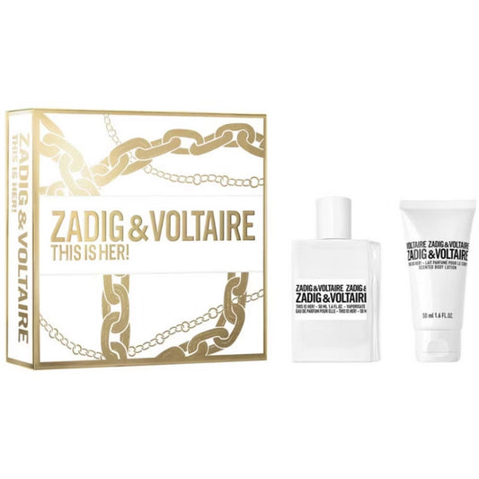 Zadig & Voltaire This Is Her Eau De Parfum Gift Set 50ml