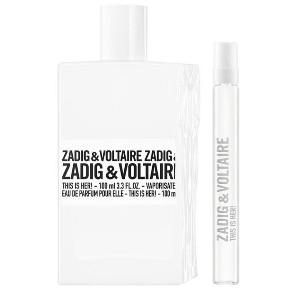 Zadig & Voltaire This Is Her! Eau De Parfum Gift Set 100ml