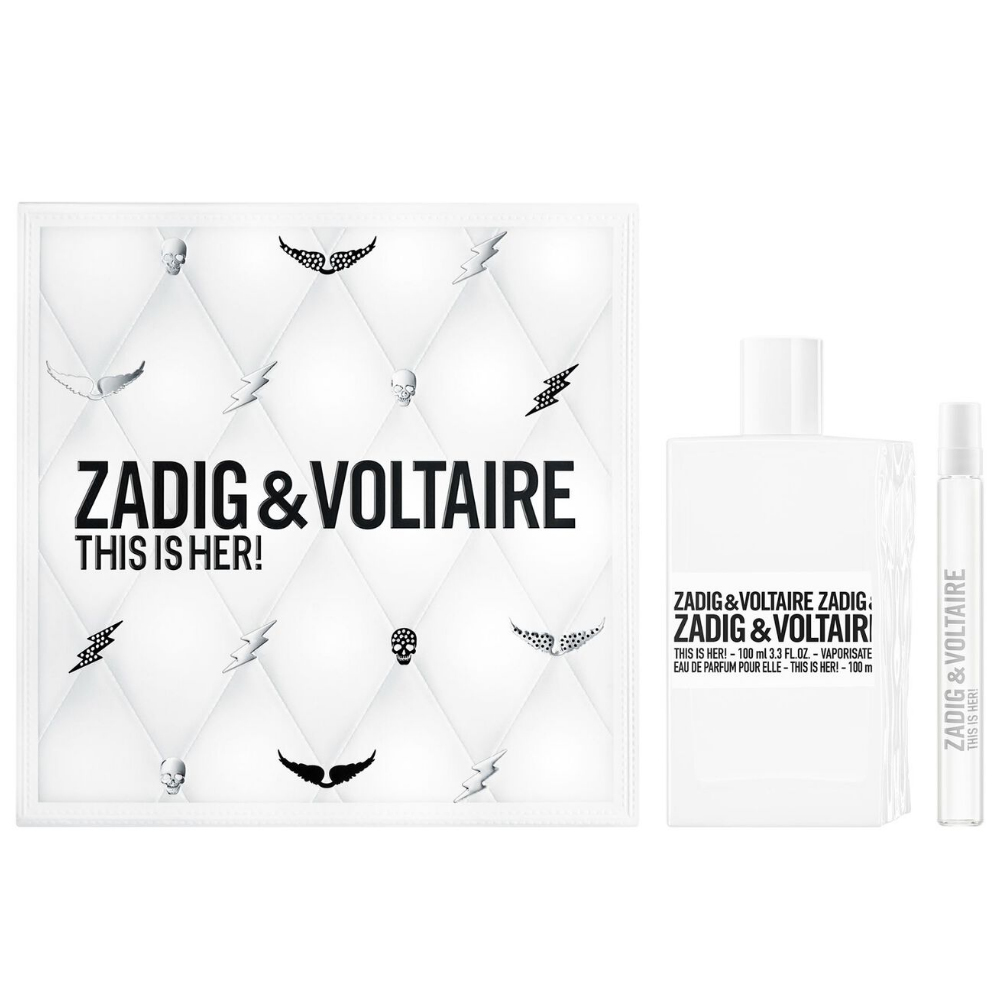 Zadig & Voltaire This Is Her! Eau De Parfum Gift Set 100ml