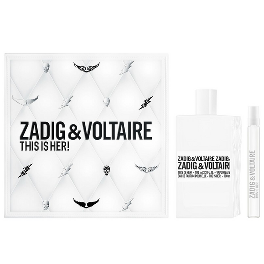 Zadig & Voltaire This Is Her! Eau De Parfum Gift Set 100ml
