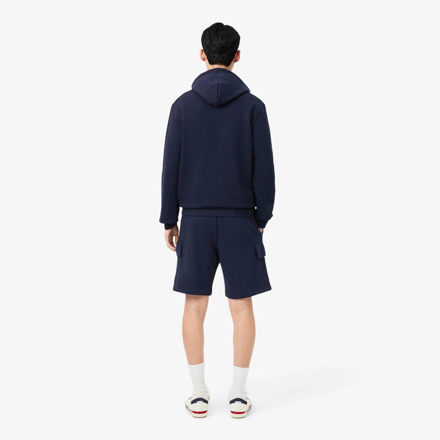 Cotton Fleece Cargo Shorts