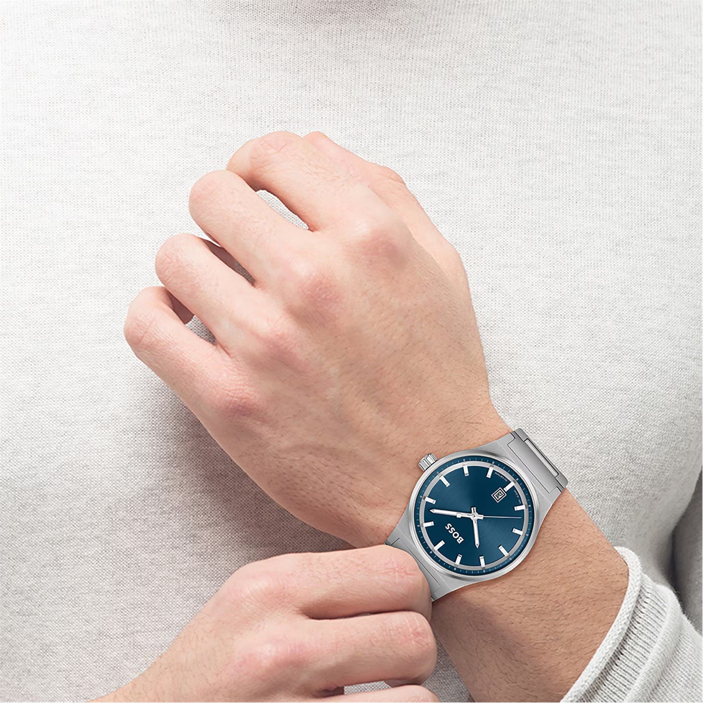 Men's Candour Three-Hand Design Watch