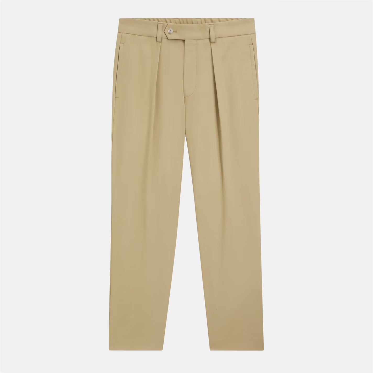 BOSS Men's Double Breasted Tailored Stretch Trousers