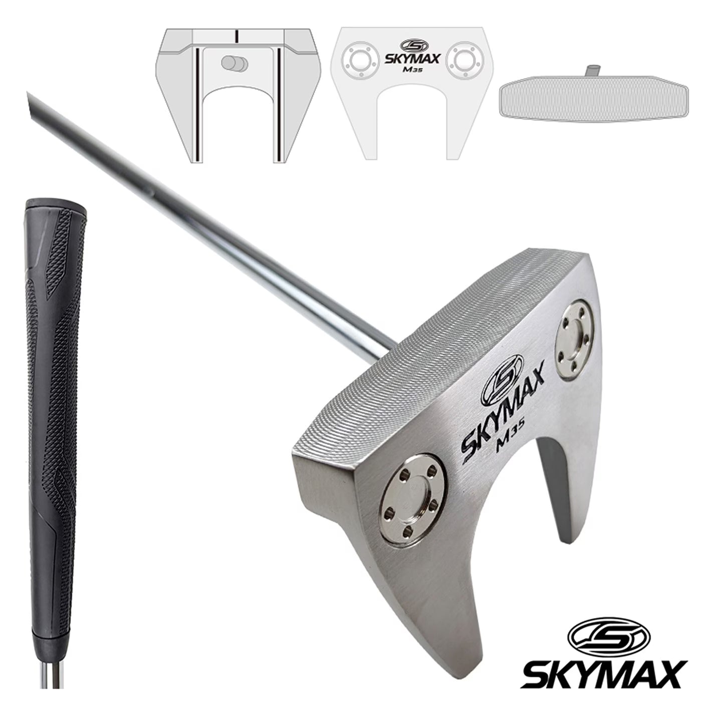 Skymax M35 Right Hand 35 Zero Torque Putter