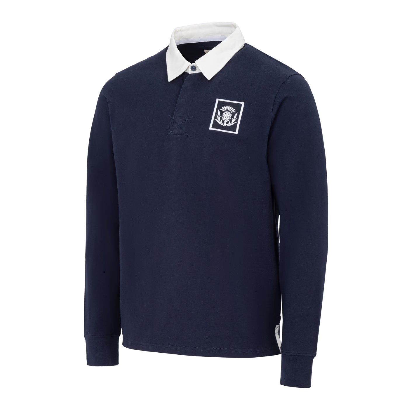 KooGa Vintage Long Sleeve Rugby Shirt Mens