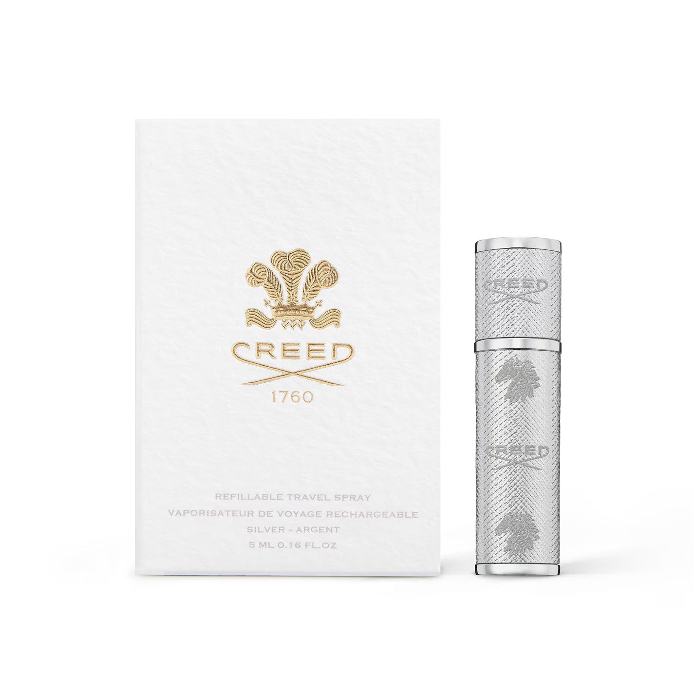Creed Re-fillable 5ml Atomiser - Silver